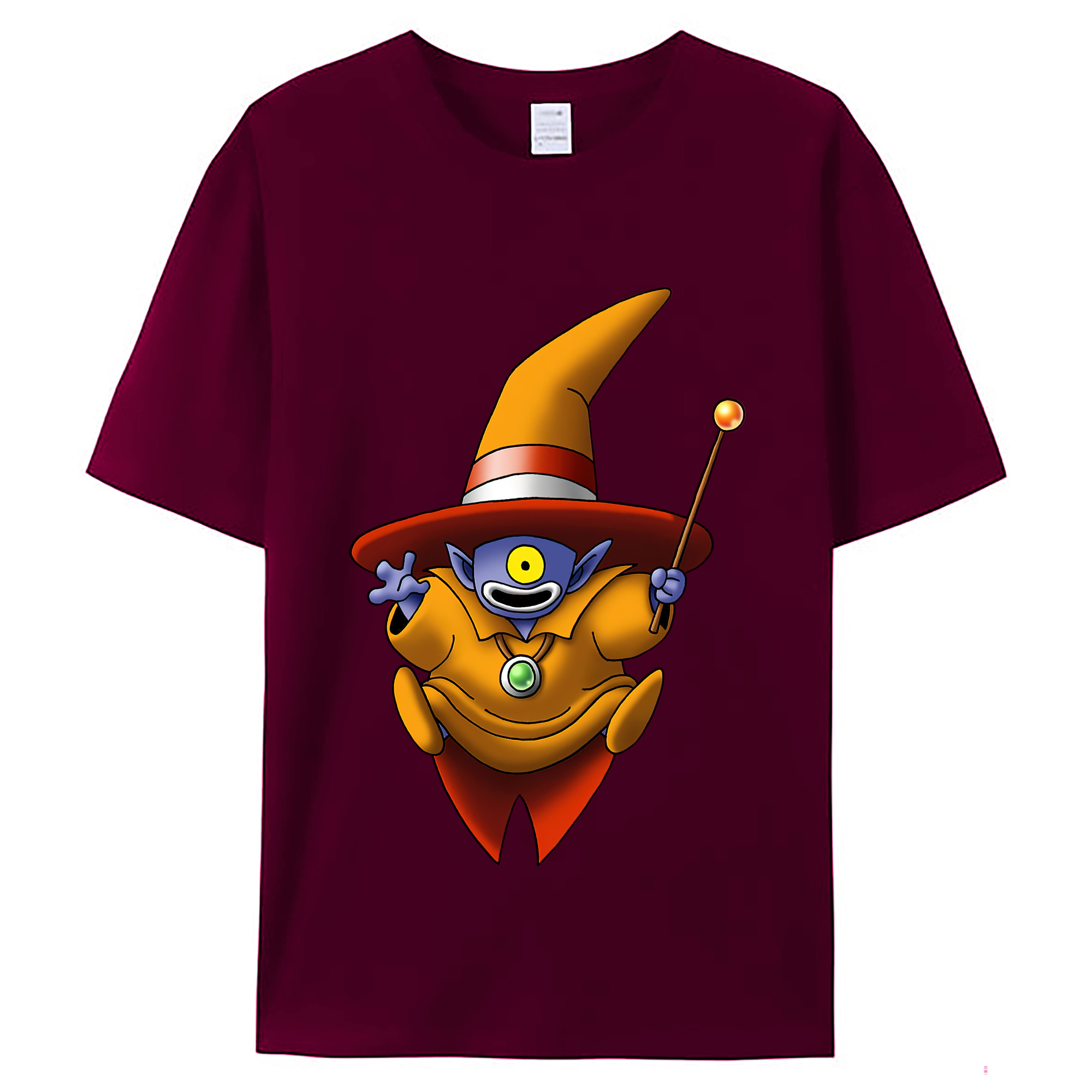 （画像用） ドラゴンクエスト Doragon Kuesuto Dragon Quest レディースカジュアルプリントTシャツ（綿100％）
